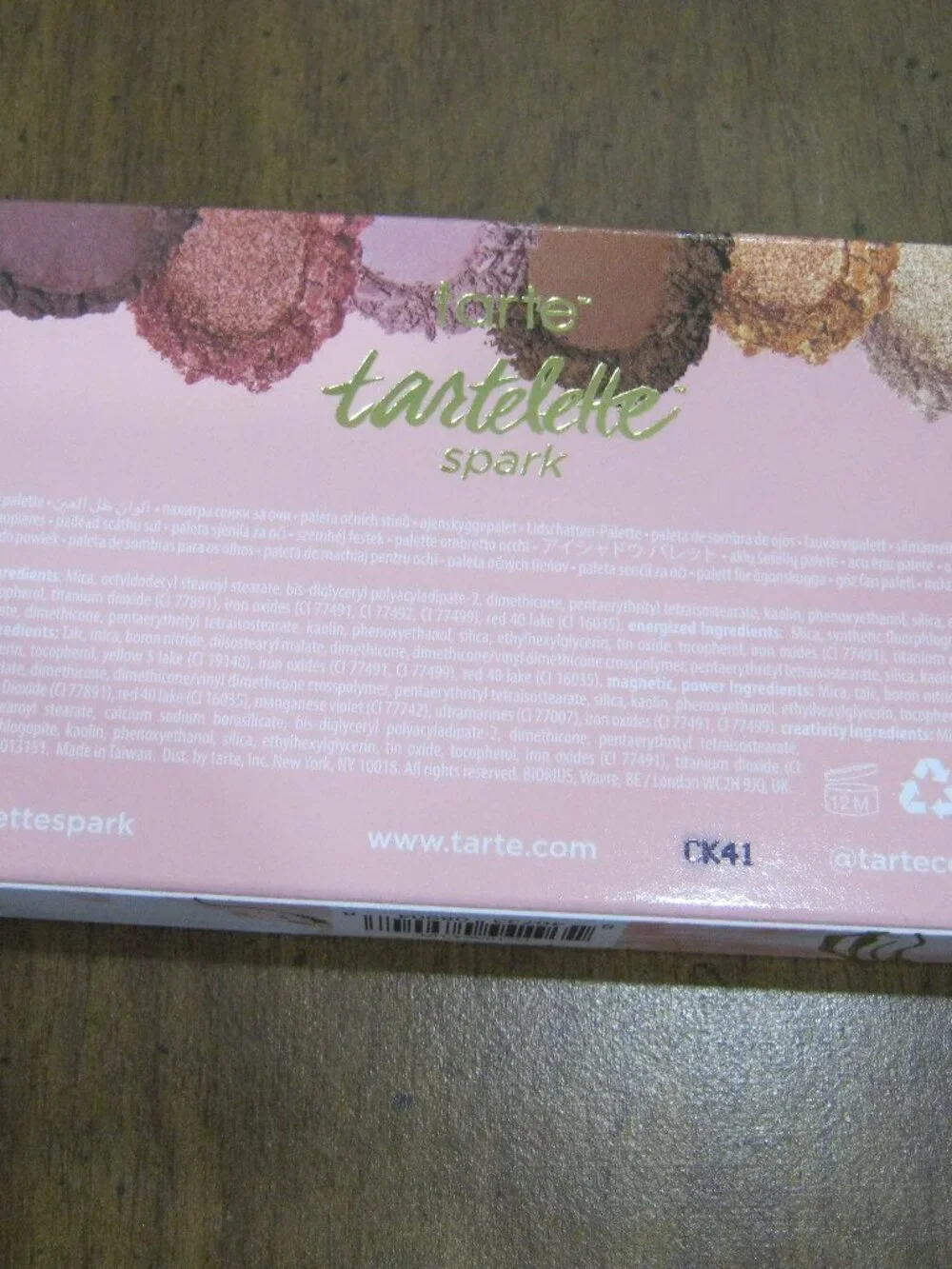 Tarte Tartelette Spark Palette